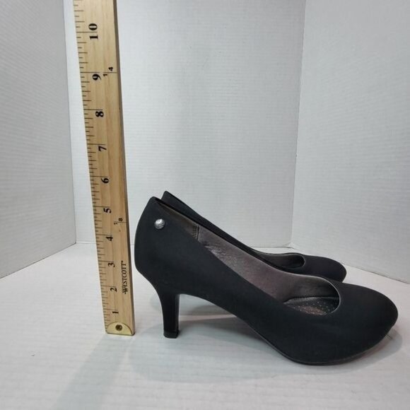 LifeStride Parigi Round Toe Pumps in Black Size 10 W - Picture 11 of 13